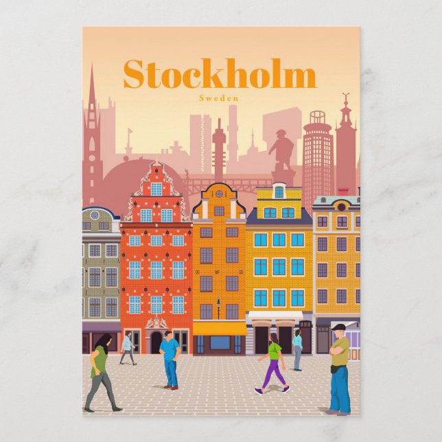 Resa Art Travel i Stockholm Program (Framsida)