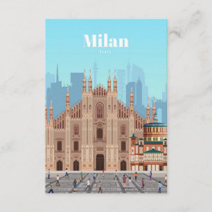 Resa Art Travel till Milanos Italien Tilläggskort