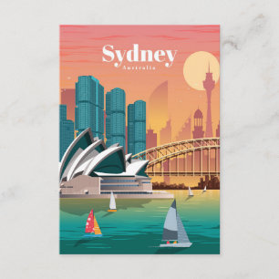 Resa Art Travel till Sydney Australia Tilläggskort