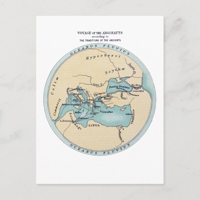 RESA AV ARGONAUTSNA VYKORT (Framsida)