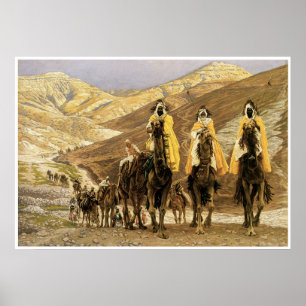 Resa av magina C. James 1894 Tissot Poster