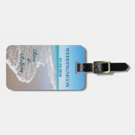 Resa bagagemärkresamlingen/Weddingmoon Bagagebricka