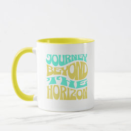 Resa bortom horisonten – Inspirerande resa Mugg