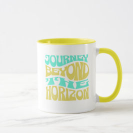 Resa bortom horisonten – Inspirerande resa Mugg