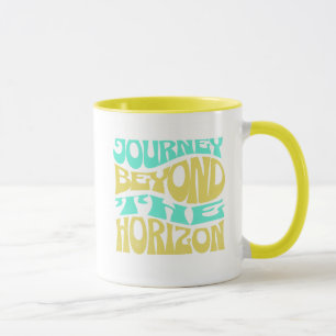 Resa bortom horisonten – Inspirerande resa Mugg