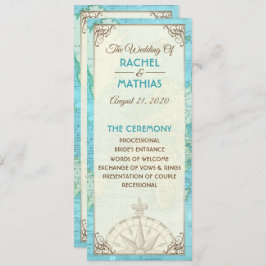 Resa Bröllopsprogram Inbjudningar