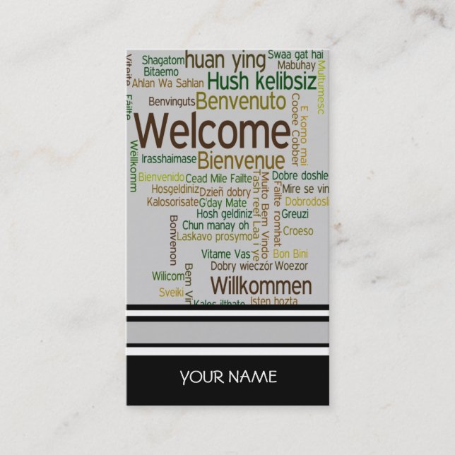 RESA BYRÅvisitkorten Visitkort (Framsida)