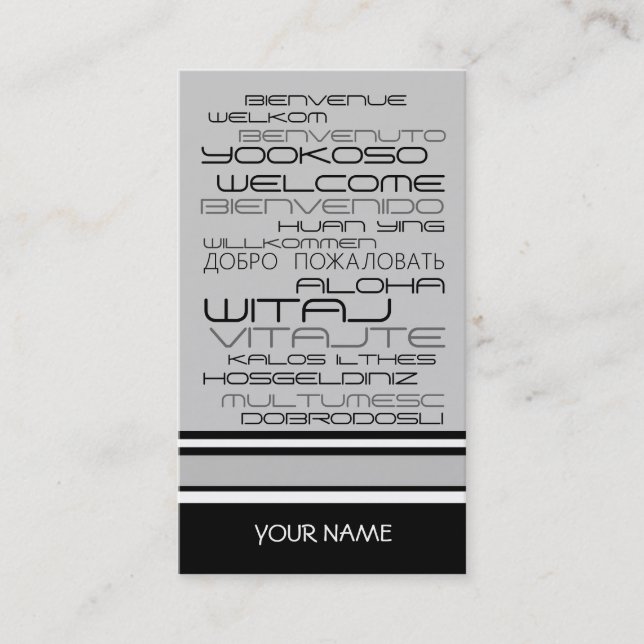 RESA BYRÅvisitkorten Visitkort (Framsida)