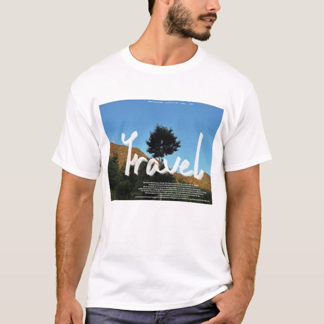 Resa COOLA och CHILL T-shirt (Framsida)