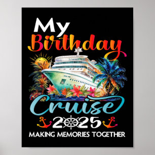 Resa Cruise 2025 Family Födelsedagsfest Un Poster