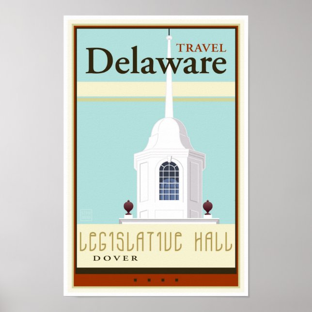 Resa Delaware Poster (Framsidan)