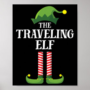 Resa Elf Matching Family Group - juldel Poster