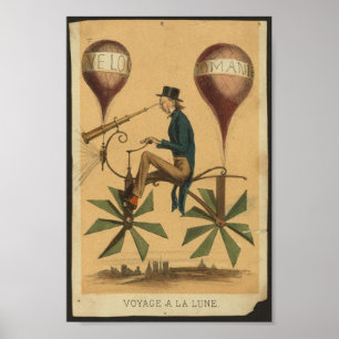 Resa en lalune poster