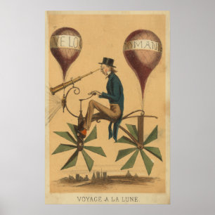 Resa en lalune poster