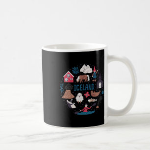 Resa Europa-Islandet Reykjavik-familjens Vacation Kaffemugg