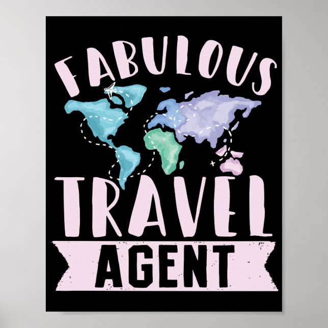 Resa Fabolous Travel Agent Poster (Framsidan)