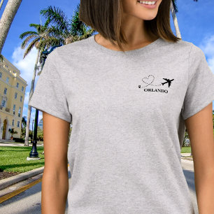 Resa Familj Semester Flygplan & Anpassad Plats T Shirt