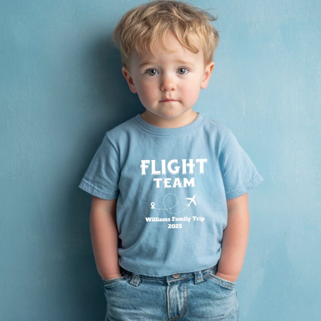 Resa Flyg Team Familjesemester Systerbröllop T Shirt (Skapare uppladdad)