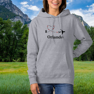 Resa Flygplan & Hjärta Anpassad plats T Shirt