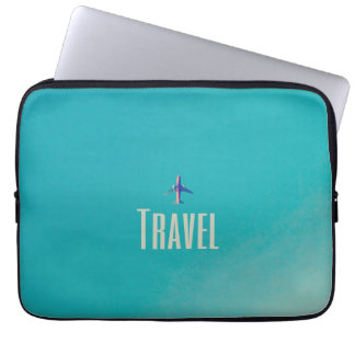 Resa flygplan laptop sleeve