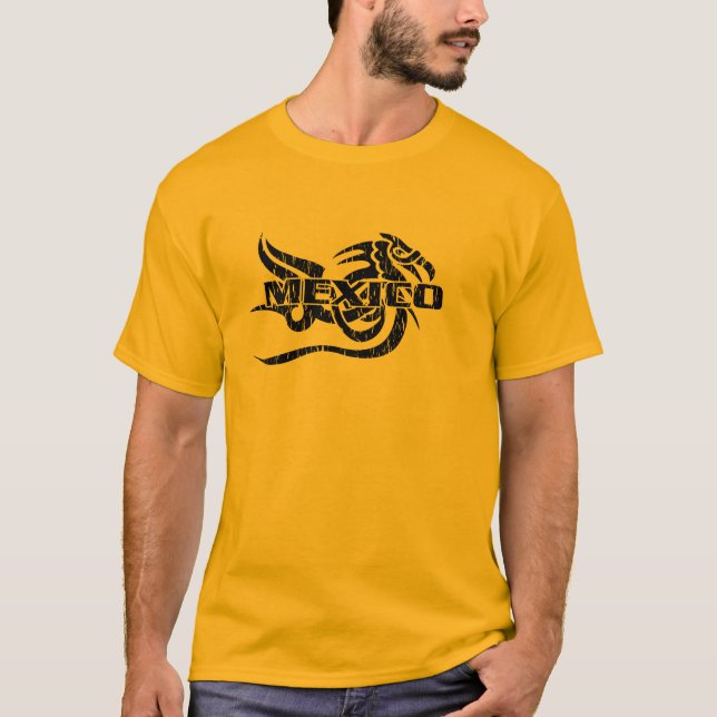 Resa för Mexico Tshirtbeskickning Tröja (Framsida)