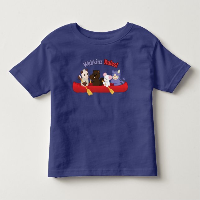 Resa för Webkinz | Webkinz reglerkanot T Shirt (Framsida)