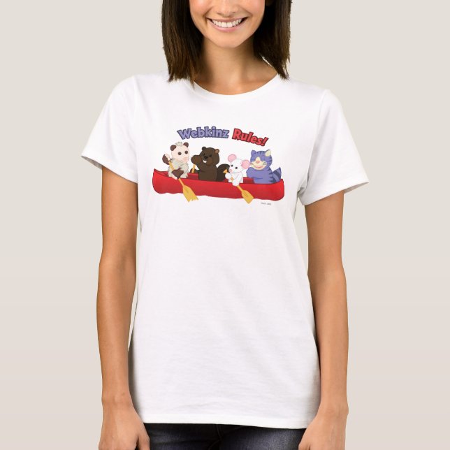 Resa för Webkinz | Webkinz reglerkanot Tee (Framsida)