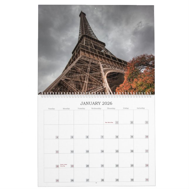 Resa foto kalender (Jan 2026)
