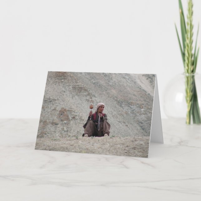 Resa fotohälsningkort kort (Framsida)