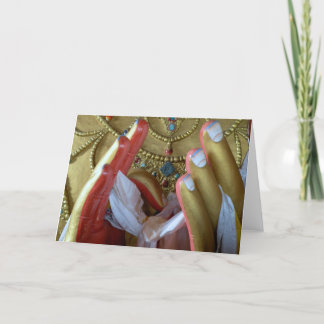 Resa fotohälsningkort kort