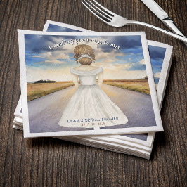 Resa från miss till Mrs Möhippa Pappersservett