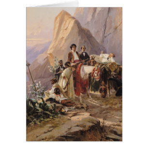 Resa från Paris till Cadiz, 1846 Hälsningskort