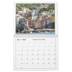 Resa genom Italien 20XX Kalender