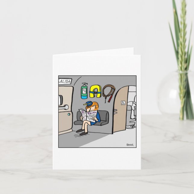 Resa hälsningkortet kort (Framsida)