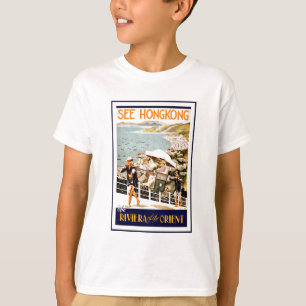 Resa Hong Kong Riviera av Orienten T-shirt