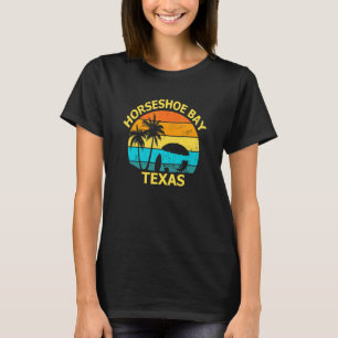Resa Horseshoe Bay Texas Semesterpresent T Shirt