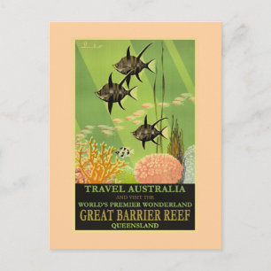 Resa i Australien, Great Barrier Reef, Vykort