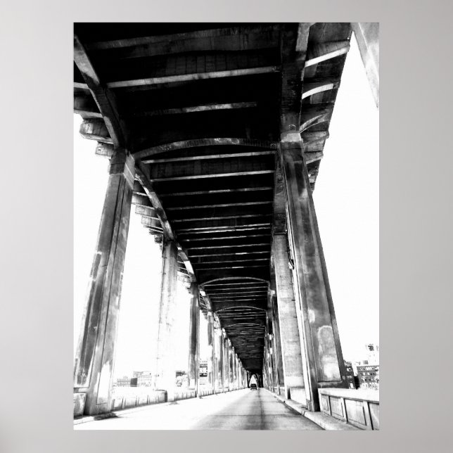 Resa i B/W-poster Poster (Framsidan)