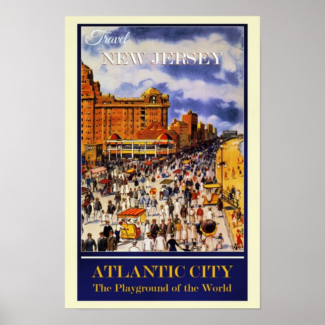 Resa i New Jersey Poster (Framsidan)