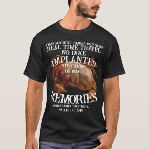 Resa i realtid maskin STD CRABS NAPLES 1944 T Shirt