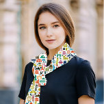 Resa i världen sjal<br><div class="desc">Denna vackra silke-scarf är perfektens tillbehör till nästa resa. Ärren har en enastående design för kartor, glober och andra resande-inspirerade bilder. Denna vackra silke scarf är perfektens medhjälpare för alla resenärer. Vare sig man kastar av sig till ett avlägset land eller bara tar en dag resa, är detta tema för...</div>