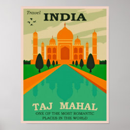 Resa India Vintage Poster