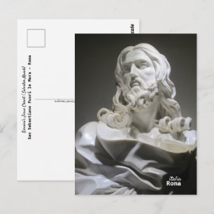 Resa Italien - Rom - Bernini Skulptur Kristus Vykort