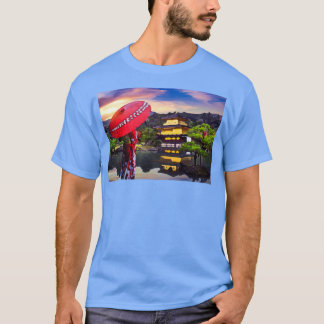 resa japan vatten umbella sjö t shirt