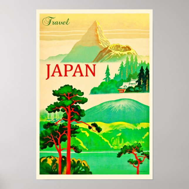 Resa Japan-Vintage Poster (Framsidan)