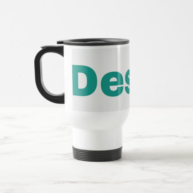 Resa/Kommuteringsmugg vit 15oz Resemugg (Vänster)
