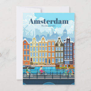 Resa Konst Resa till Amsterdam Inbjudningar
