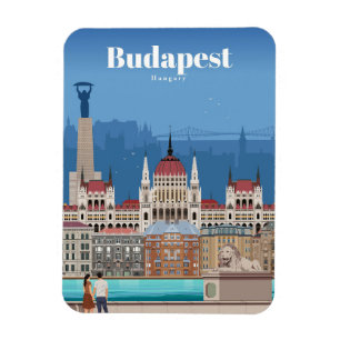 Resa konstresor till Budapest Magnet