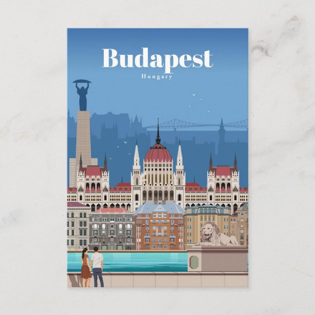 Resa konstresor till Budapest Tilläggskort (Framsida)