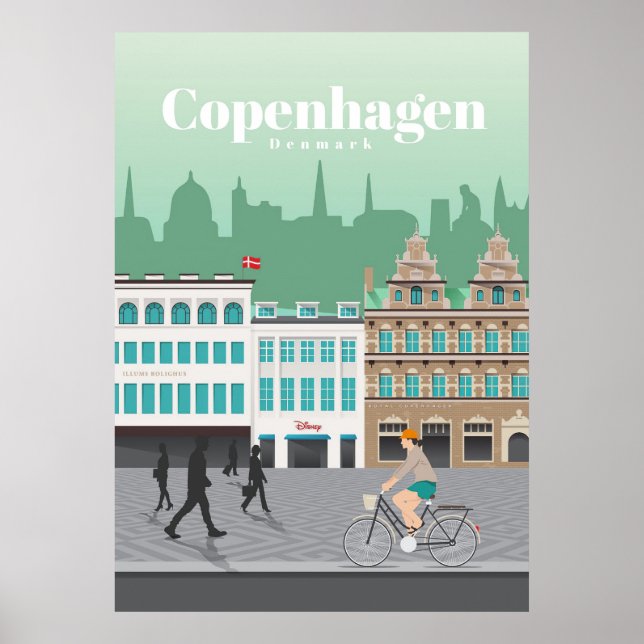 Resa konstresor till Köpenhamn Poster (Framsidan)
